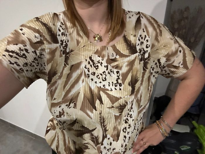 Blouse vintage Claire delandes T44 - photo numéro 3