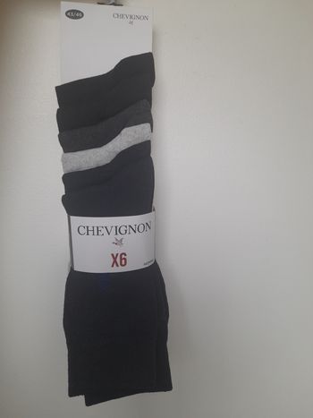 Chaussettes Chevignon lot de 6 paires taille 43-46