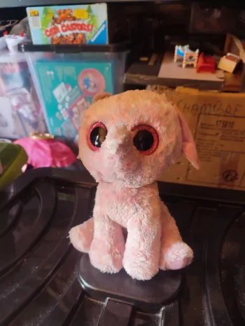 Peluche gros yeux éléphant