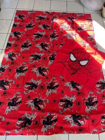 Housse de couette spiderman