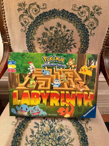 NEUF scellé jeu de société Labyrinthe Pokémon Pikachu Labyrinth Ravensburger