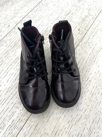 Bottines vernis