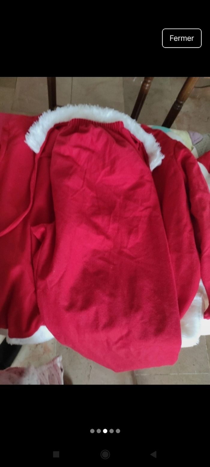 Costume père noël h22 - photo numéro 5