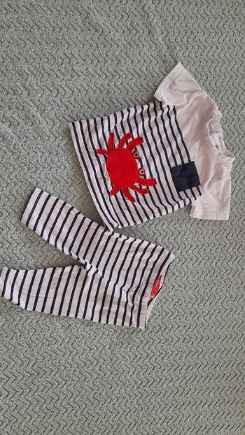 Ensemble marinière 6 mois