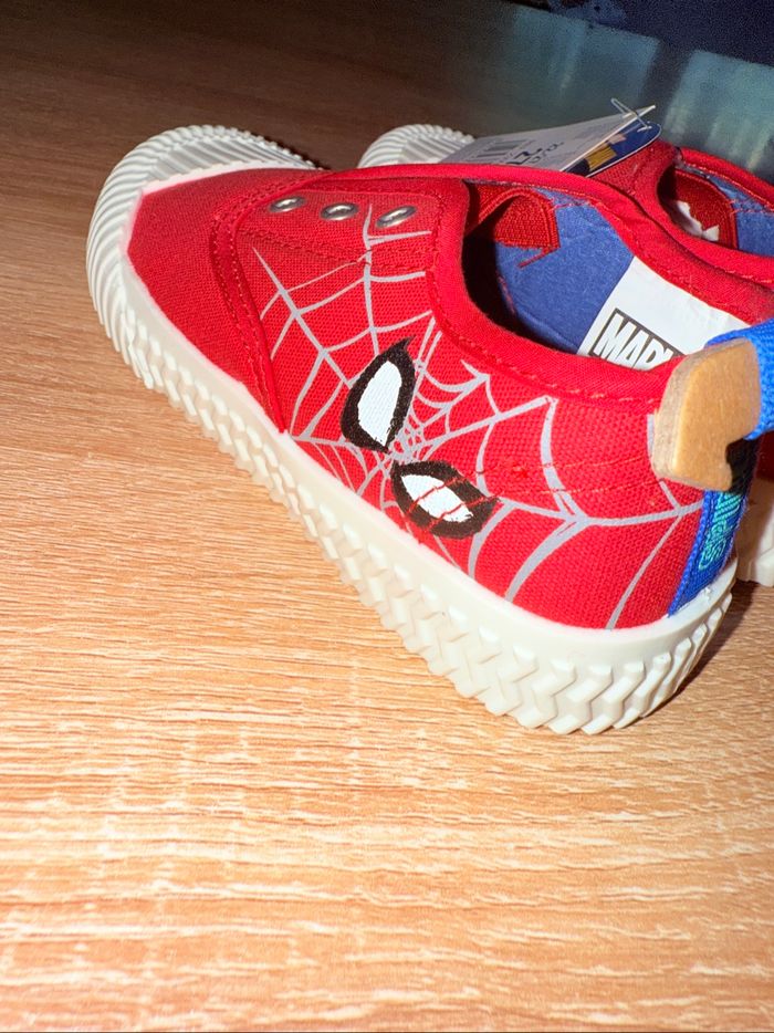 Spiderman basket en toile - photo numéro 3