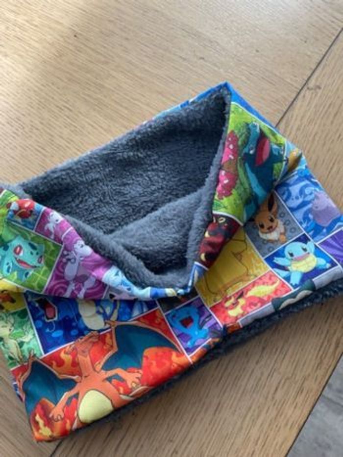 Snood tour de cou cache cou enfant Pokémon