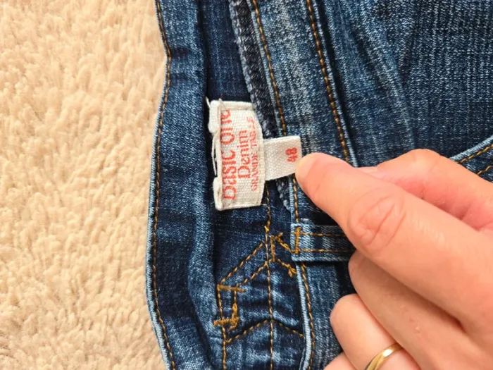 Pantacourt en jean taille 48 - photo numéro 2