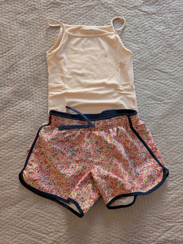 Short et débardeur