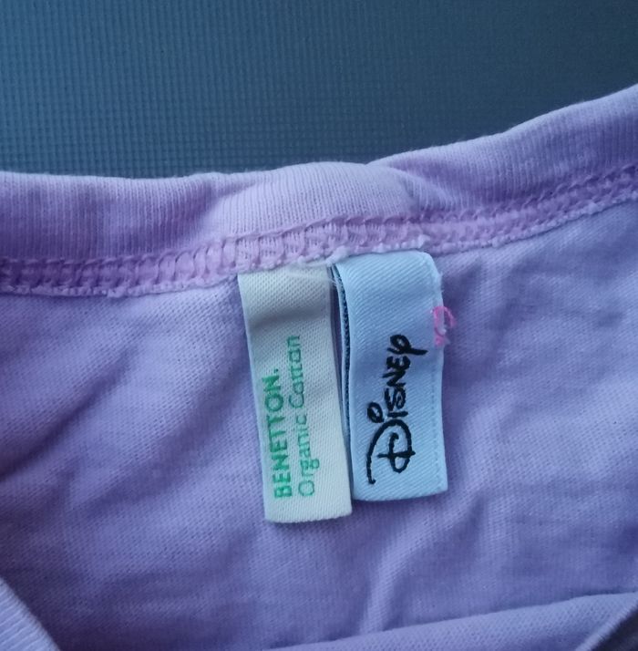 Tee-shirt ML 5 ans fille Disney Benetton - photo numéro 2