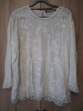 Tunique impression fleurs