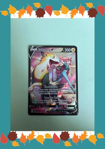 Carte Pokémon fulgudog V tg13/tg30 star étincelante