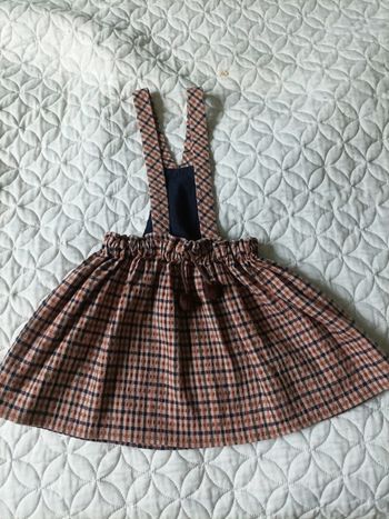 Jupe salopette Zara 4 5 ans