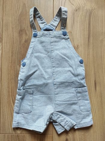 Salopette courte 12 mois Kiabi