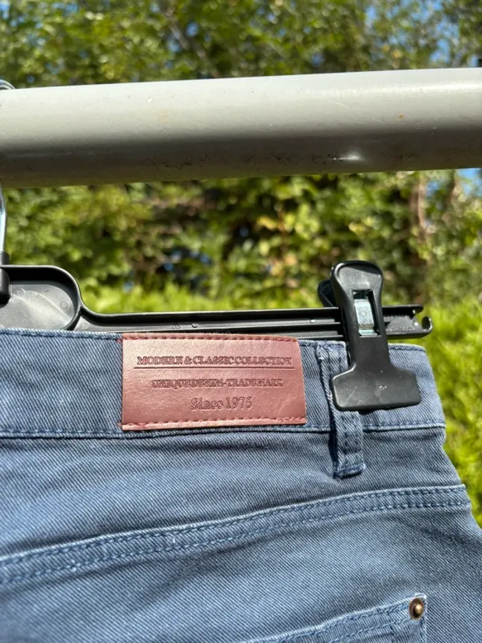 Bermuda en jean bleu marine – Marque Camaïeu - photo numéro 3