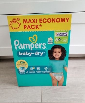 Couche pampers Baby Dry