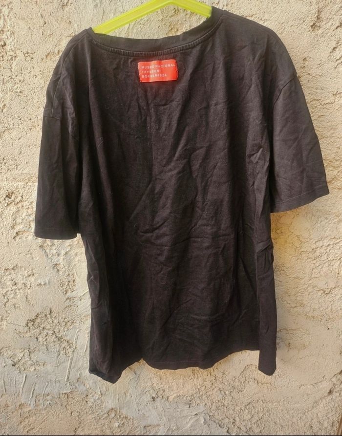 T-shirt manche courte imprimée avec une peinture - photo numéro 5