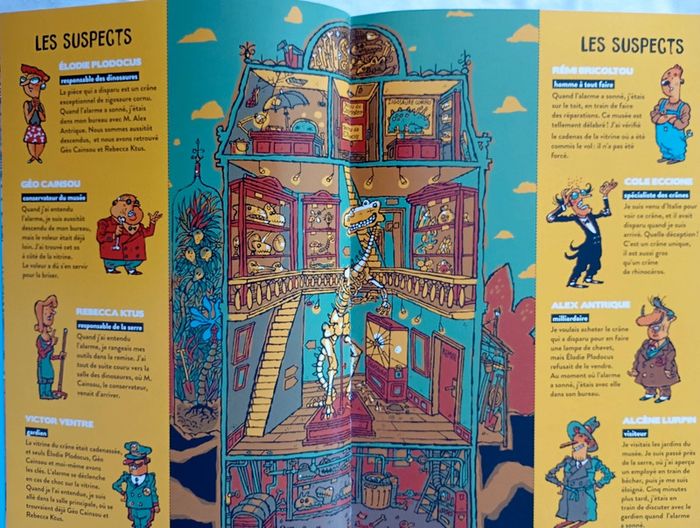 Énigmes à tous les étages, Tome 1 : Le casse de la chambre forte - photo numéro 5