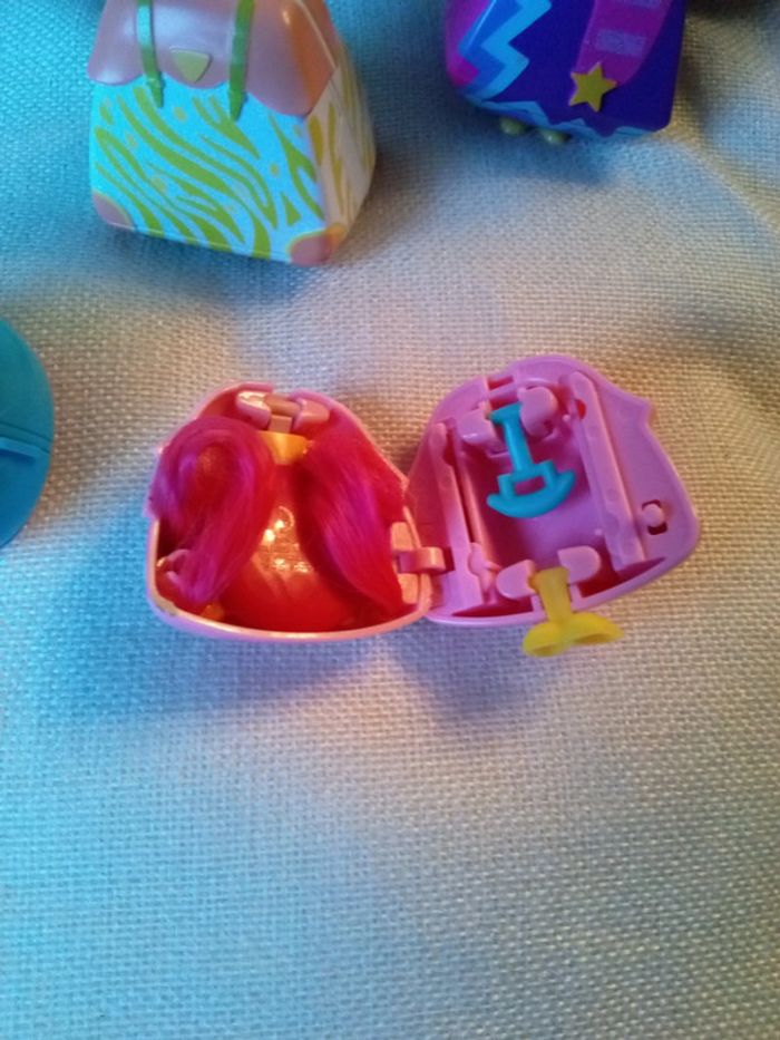 Lot de 4 petites poupées transformables en sac à main - photo numéro 8