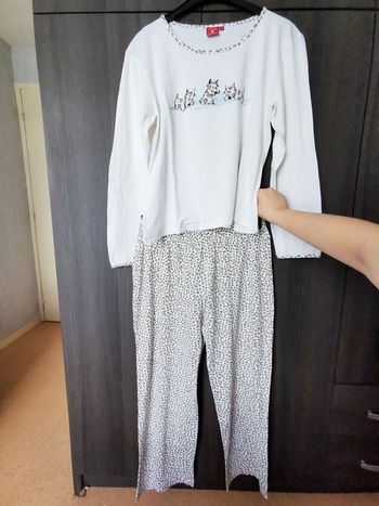 Haut & bas de pyjama chien