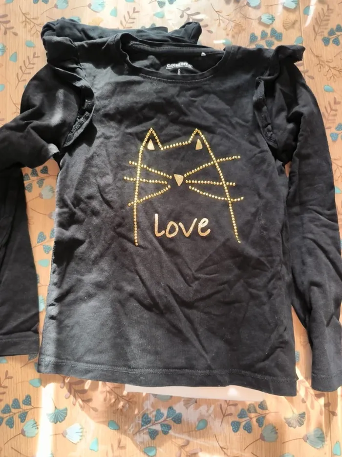 Lot t-shirt 8 ans - photo numéro 2