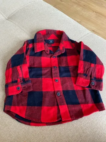 Chemise neuve baby gap 6/12 mois