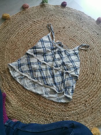 Débardeur court crop top taille S