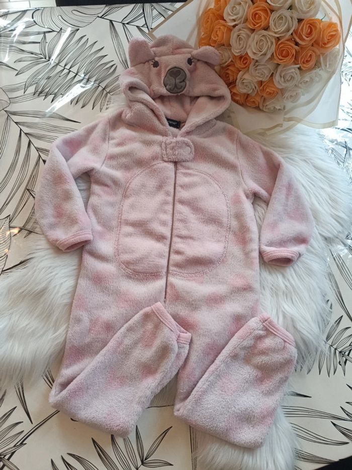 Combinaison polaire bébé fille