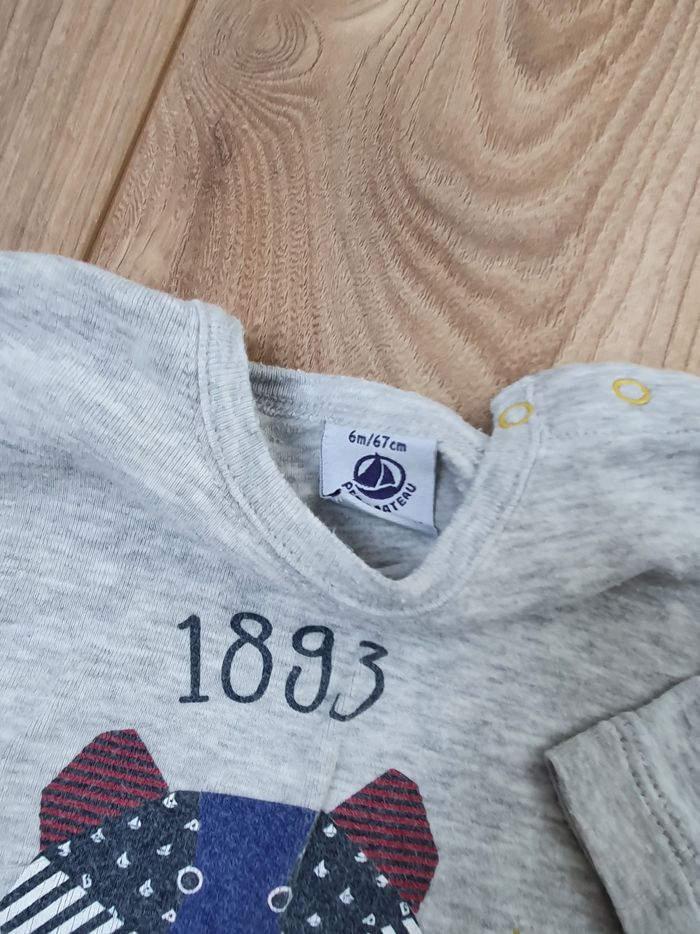 Lot 3 t-shirt, Petit Bateau - photo numéro 9