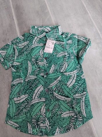 Chemise en 6 ans 