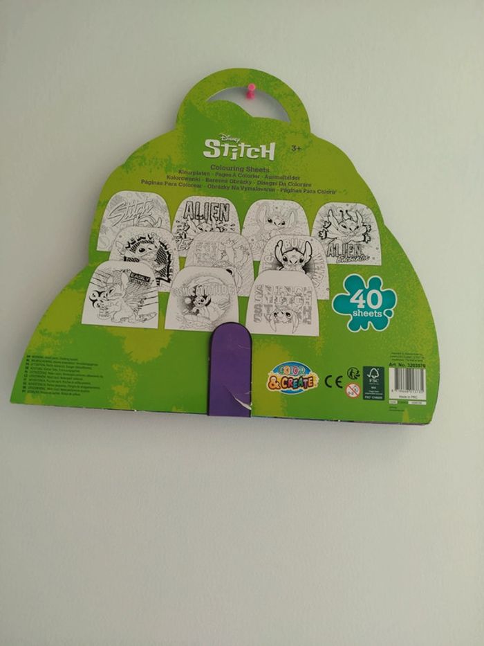 Livre de coloriage Disney Stitch - photo numéro 2