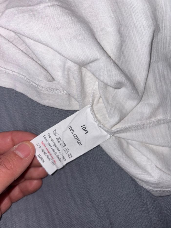 T-shirt manche courte taille 10 ans - photo numéro 3