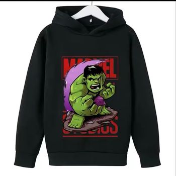 Sweat à capuche Hulk taille 6 ans
