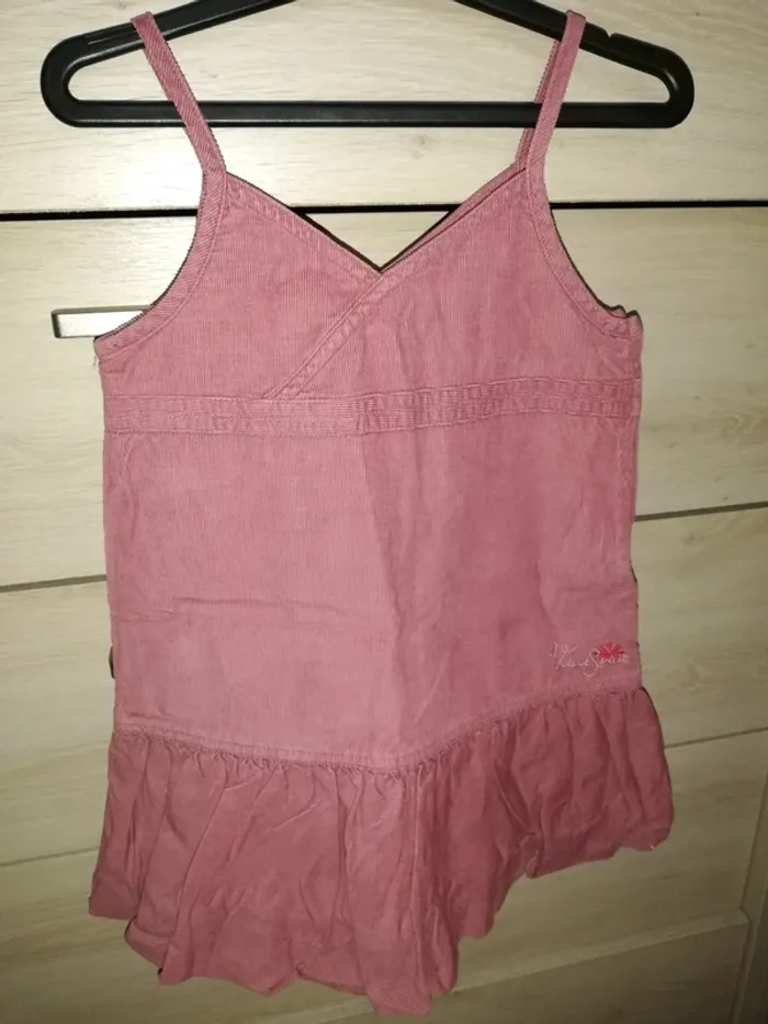 Robe velours vieux rose - photo numéro 2