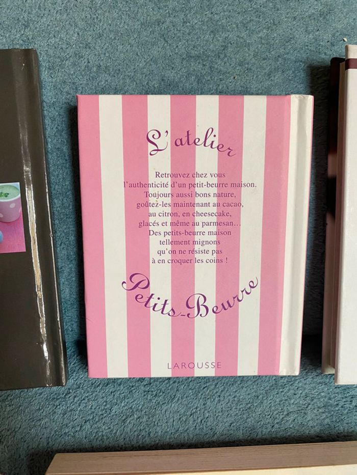 Lot de 7 livres de recettes de cuisine desserts, mini croissant , mug cakes - photo numéro 11