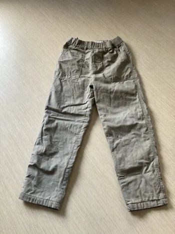 Pantalon en toile doublé polaire Monoprix 8 ans