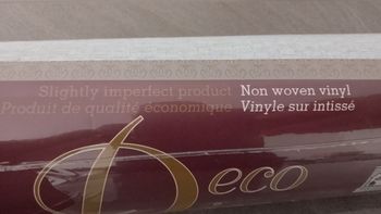 Un Rouleau de Papier peint vinyle Turquoise