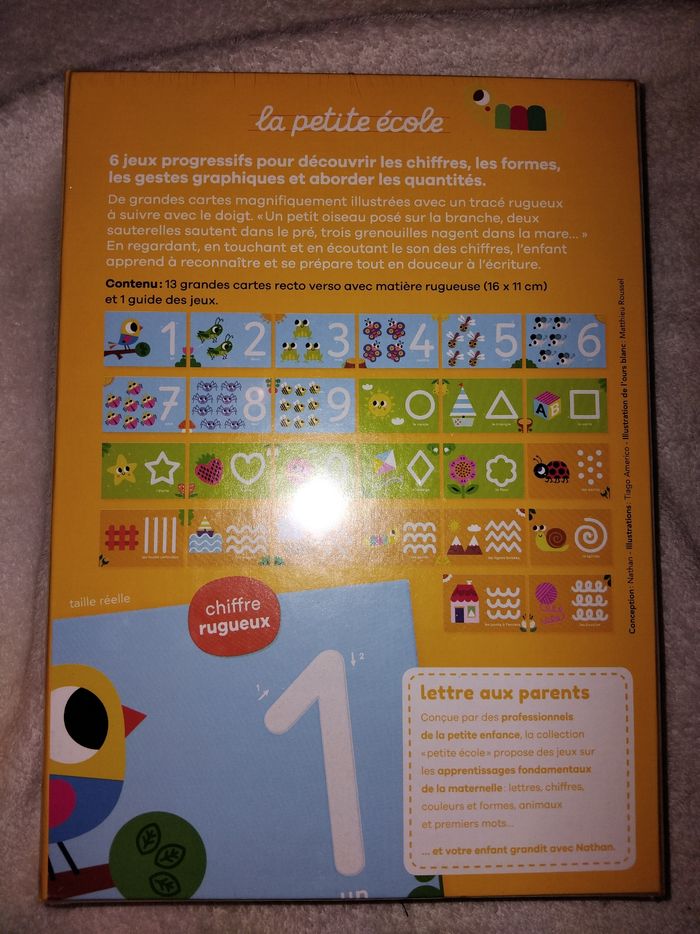 Lot de 2 jeux ABC et 123 à toucher neuf - photo numéro 3