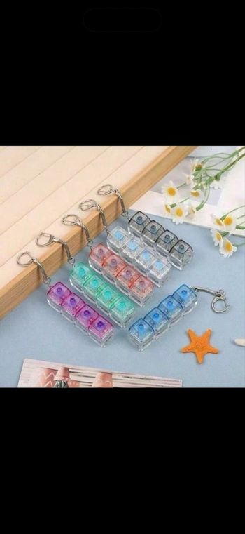 Porte clé anti stress lumineux 