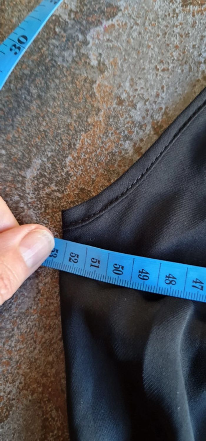 Tunique/mini robe noire fluide La redoute - photo numéro 4