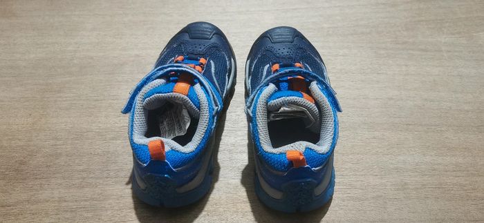 👟 🌼 chaussures mixtes enfant Quechua Crossrock T24 rando, sport, école 💙🍊 - photo numéro 9