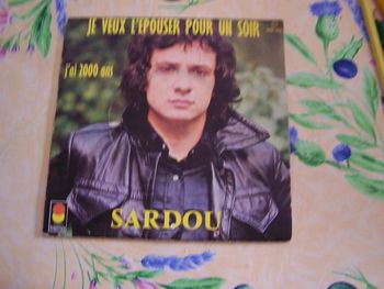 vinyle 45 tour michel sardou