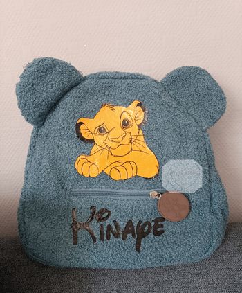 Sac à dos ourson personnalisé