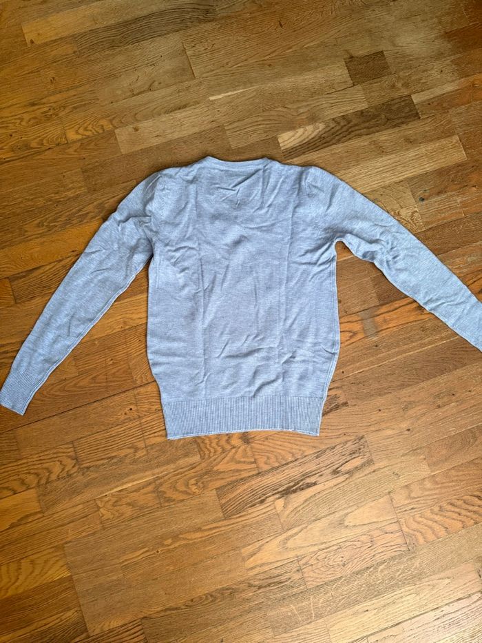 Pull gris clair Excellence - photo numéro 2