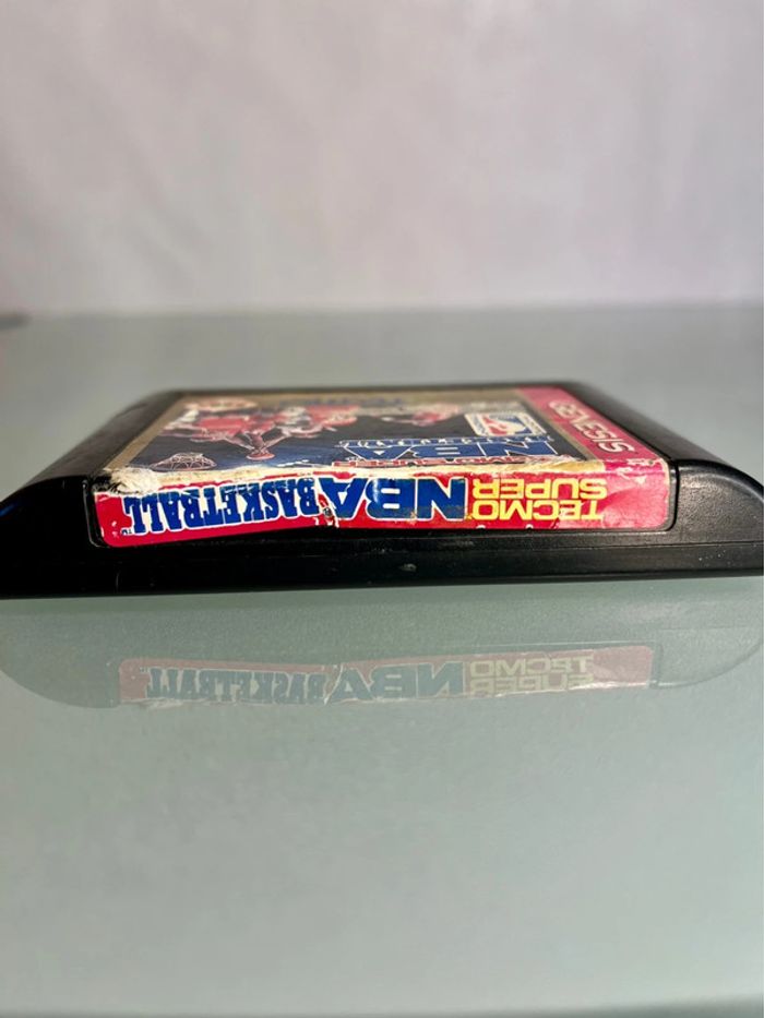 Jeu Sega Mega Drive Tecmo Super NBA Basketball - photo numéro 3