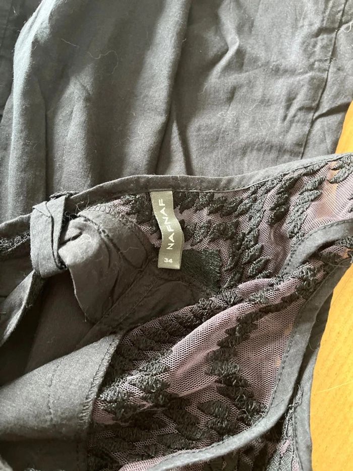 Robe élégante noire Naf Naf - photo numéro 5