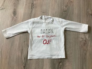 Haut ML blanc 6M