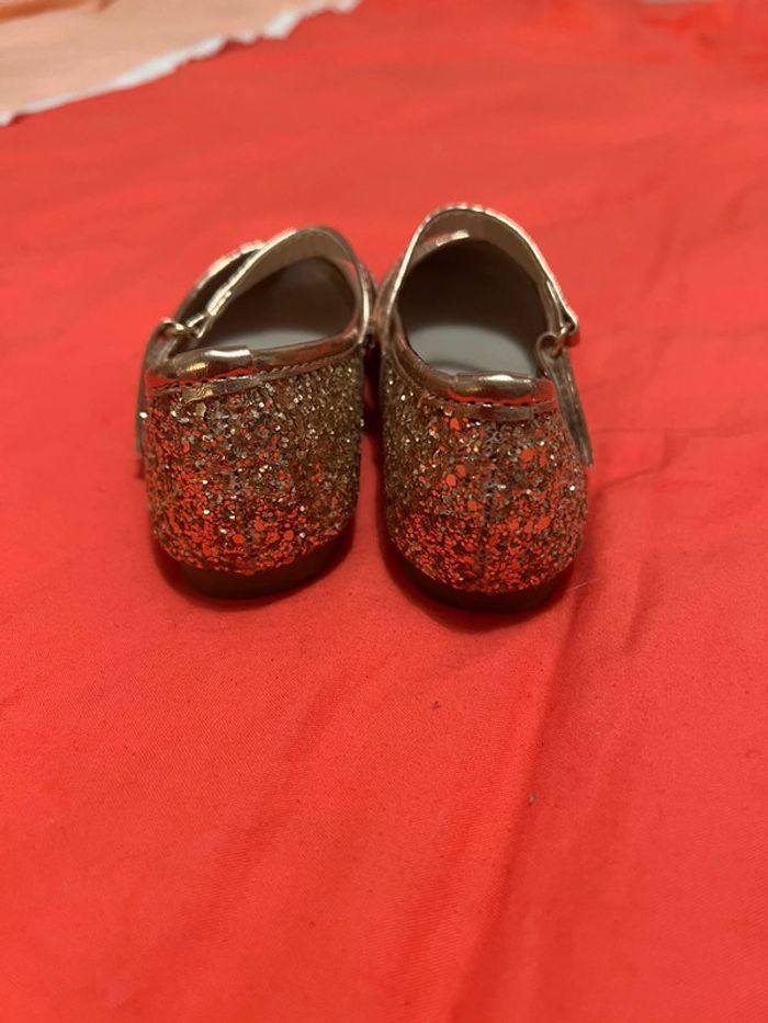 Paire de ballerines à paillettes pointure 25 bon état - photo numéro 4