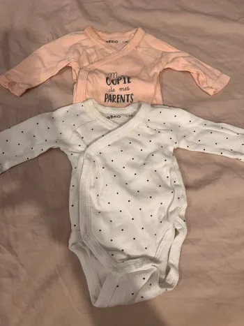 Lot de 2 bodies