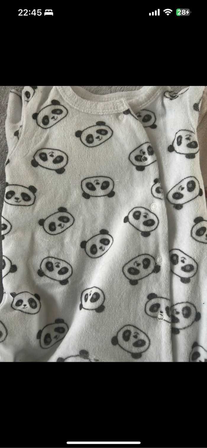 3 pyjamas velours - photo numéro 2