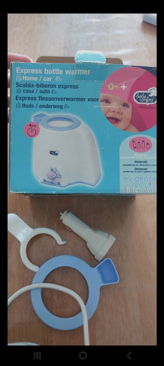 Chauffe biberon express maison et voiture - photo numéro 3